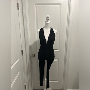 Sleeveless Halter Jumpsuit